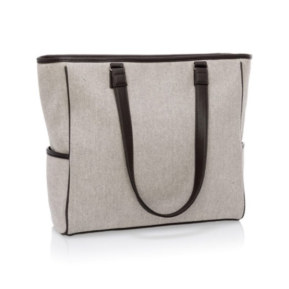 👜 Cindy Tote - Two-Tone Weave